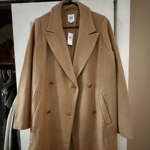 Abercrombie wool blend trench coat - Picture 1 of 4
